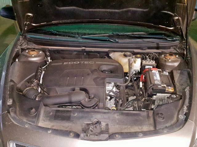 1G1ZA5E0XAF105842 - 2010 CHEVROLET MALIBU LS GRAY photo 7