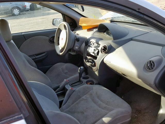 1G8AG52F33Z141489 - 2003 SATURN ION LEVEL SILVER photo 5