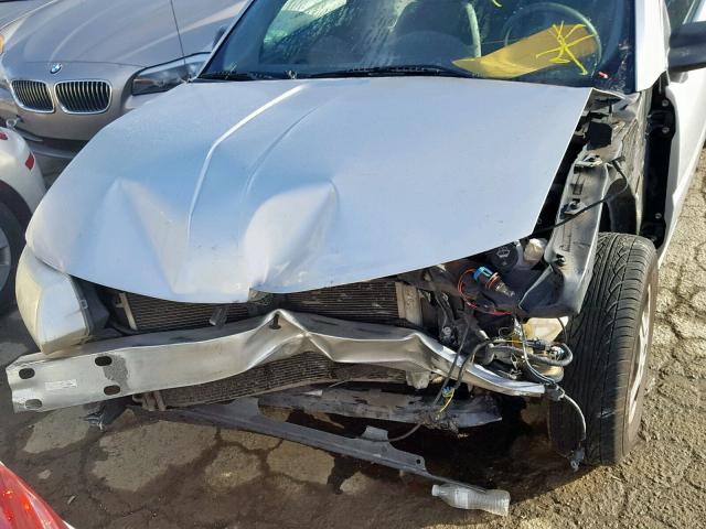 1G8AG52F33Z141489 - 2003 SATURN ION LEVEL SILVER photo 7