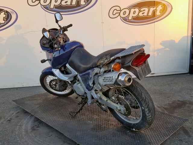 WB10168AXVXA40274 - 1997 BMW F650 ST ლურჯი ფოტო 3