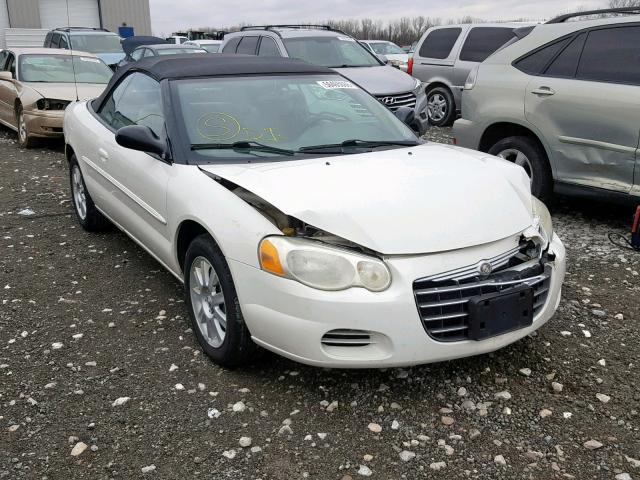 1C3EL75R15N536984 - 2005 CHRYSLER SEBRING GT WHITE photo 1