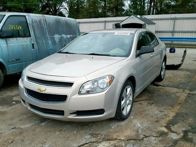 1G1ZB5E17BF224729 - 2011 CHEVROLET MALIBU LS ოქროსფერი ფოტო 2
