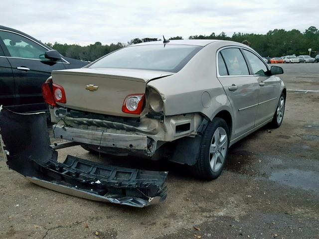 1G1ZB5E17BF224729 - 2011 CHEVROLET MALIBU LS ოქროსფერი ფოტო 4