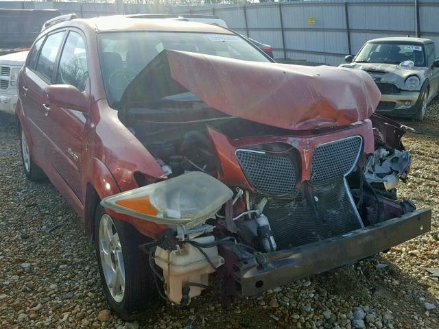 5Y2SN63L95Z438621 - 2005 PONTIAC VIBE GT BURGUNDY photo 1