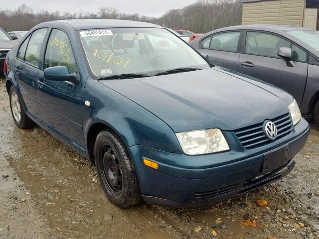 3VWSK69MX2M138265 - 2002 VOLKSWAGEN JETTA GLS BLUE photo 1