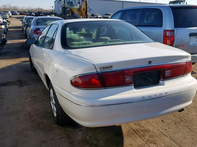 2G4WS52J421176091 - 2002 BUICK CENTURY CU WHITE photo 3