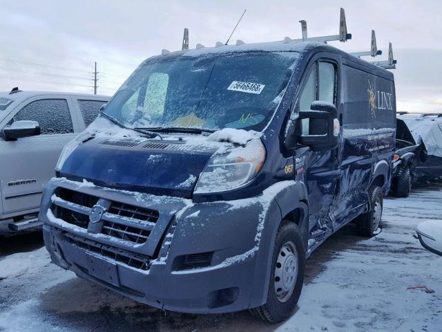 3C6TRVNG0HE513619 - 2017 RAM PROMASTER 蓝色 照片 2