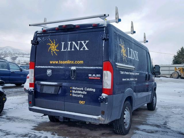 3C6TRVNG0HE513619 - 2017 RAM PROMASTER 蓝色 照片 4