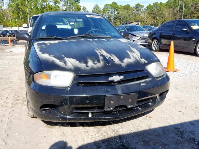 1G1JF52F247260259 - 2004 CHEVROLET CAVALIER L BLACK photo 9