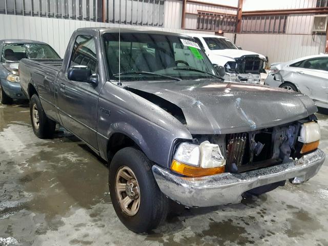 1FTYR10V9YTA35284 - 2000 FORD RANGER GRAY photo 1