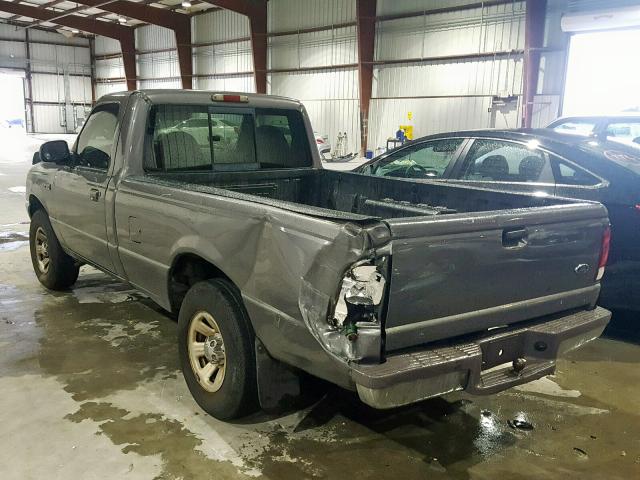 1FTYR10V9YTA35284 - 2000 FORD RANGER GRAY photo 3