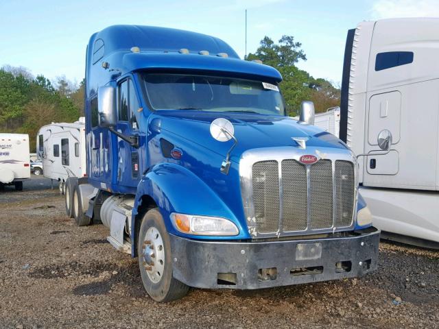 1XP7D49X99D775329 - 2009 PETERBILT 387 BLUE photo 1