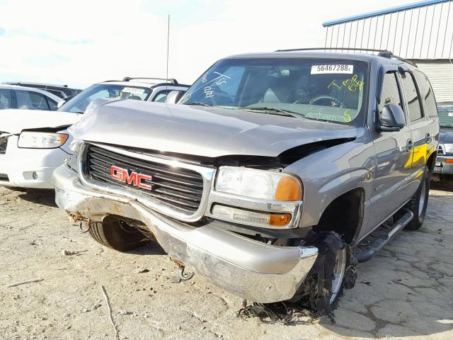 1GKEC13V82J111696 - 2002 GMC YUKON BEIGE photo 2