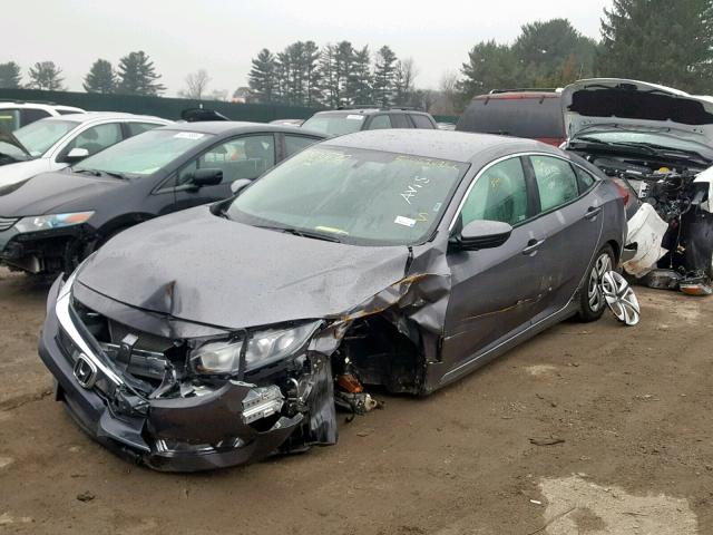 19XFC2F54JE204907 - 2018 HONDA CIVIC LX GRAY photo 2