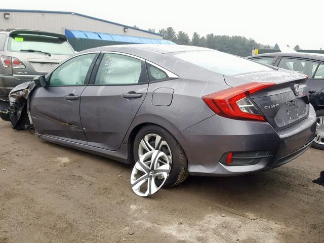 19XFC2F54JE204907 - 2018 HONDA CIVIC LX GRAY photo 3