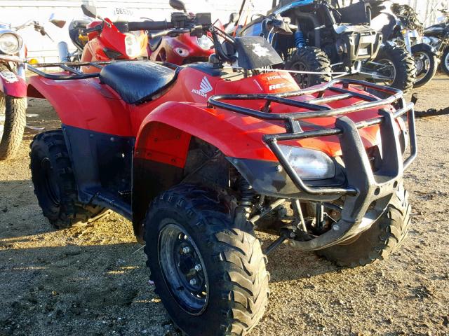 1HFTE2105E4501447 - 2014 HONDA TRX250 TM RED photo 1