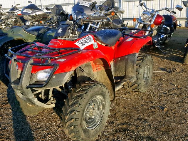 1HFTE2105E4501447 - 2014 HONDA TRX250 TM RED photo 2