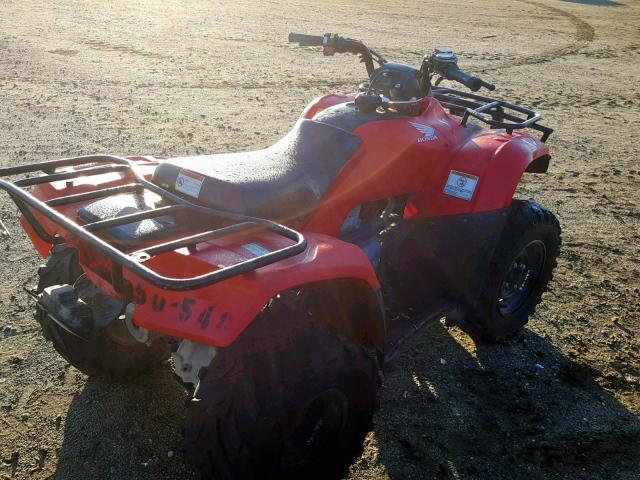 1HFTE2105E4501447 - 2014 HONDA TRX250 TM RED photo 4