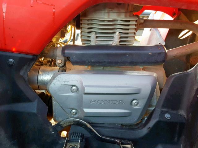 1HFTE2105E4501447 - 2014 HONDA TRX250 TM RED photo 7