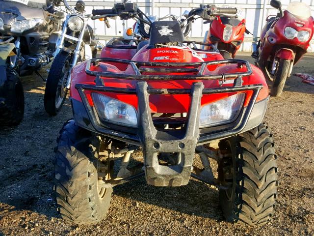 1HFTE2105E4501447 - 2014 HONDA TRX250 TM RED photo 9