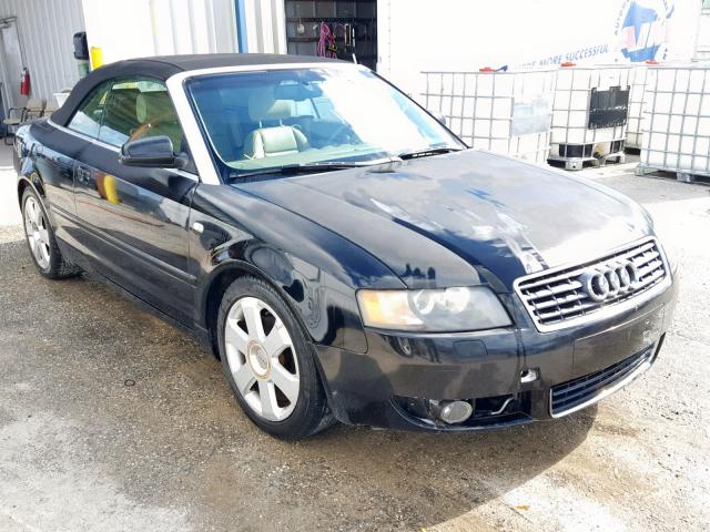 WAUAC48H96K007908 - 2006 AUDI A4 1.8 CAB BLACK photo 1