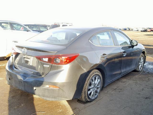 JM1BM1V7XE1161465 - 2014 MAZDA 3 TOURING GRAY photo 4