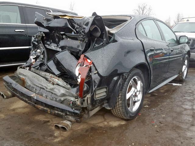 2G2WR524951191432 - 2005 PONTIAC GRAND PRIX BLACK photo 4
