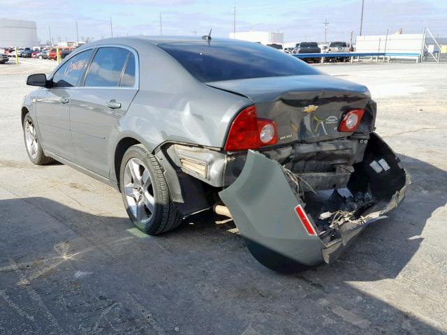 1G1ZH57B08F176830 - 2008 CHEVROLET MALIBU 1LT GRAY photo 3