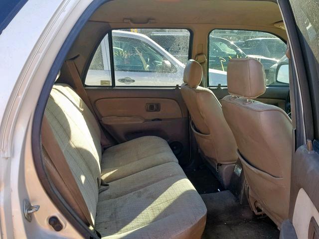 JT3GM84R3W0031864 - 1998 TOYOTA 4RUNNER BEIGE photo 6