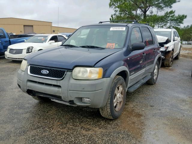 1FMYU03152KC37145 - 2002 FORD ESCAPE XLT BLUE photo 2