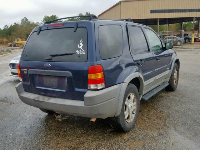 1FMYU03152KC37145 - 2002 FORD ESCAPE XLT BLUE photo 4