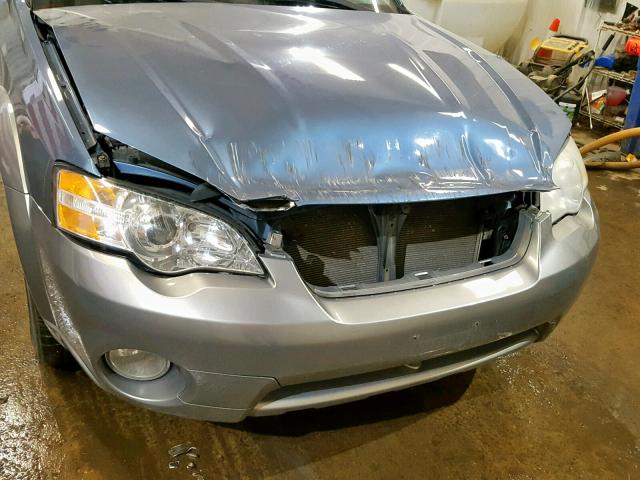 4S4BP61C767358515 - 2006 SUBARU LEGACY OUT BLUE photo 9