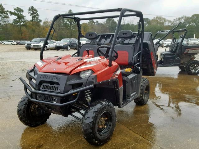 4XATH76AXDE644152 - 2013 POLARIS RANGER 800 RED photo 2