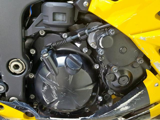 JKAZX4R14CA035459 - 2012 KAWASAKI ZX600 R YELLOW photo 12