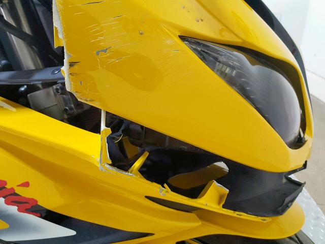 JKAZX4R14CA035459 - 2012 KAWASAKI ZX600 R YELLOW photo 16