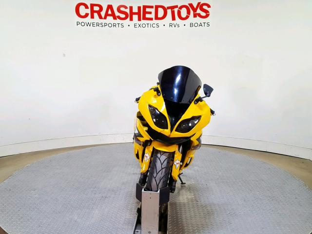 JKAZX4R14CA035459 - 2012 KAWASAKI ZX600 R YELLOW photo 3