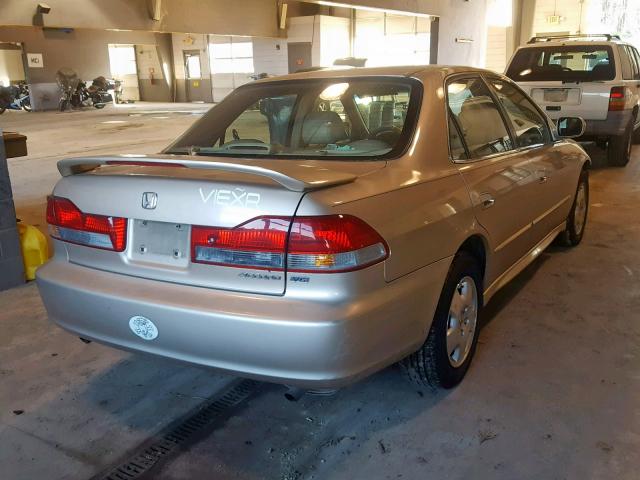 1HGCG16512A024307 - 2002 HONDA ACCORD EX GOLD photo 4