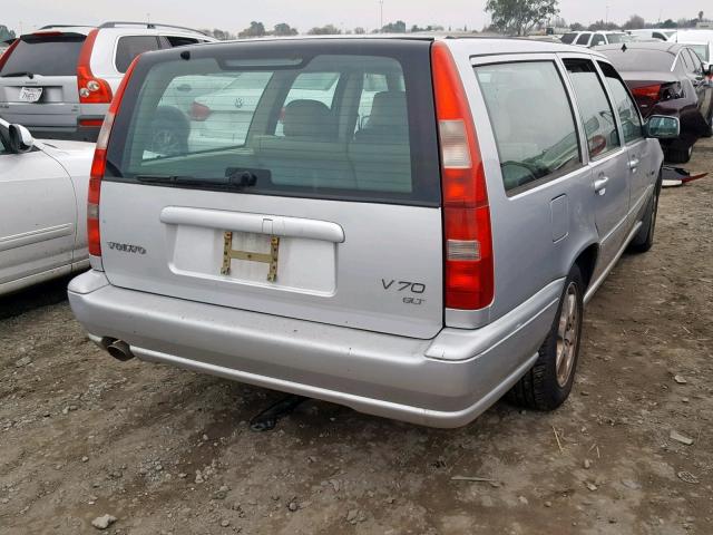 YV1LW5674W2527009 - 1998 VOLVO V70 GLT SILVER photo 4