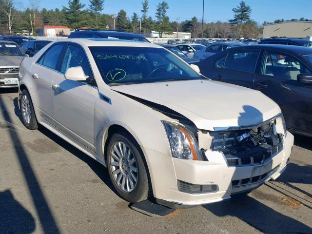 1G6DG5E51D0179303 - 2013 CADILLAC CTS LUXURY WHITE photo 1