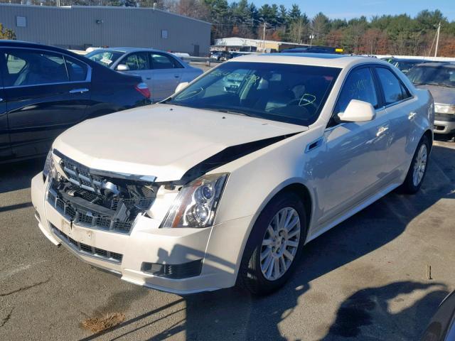 1G6DG5E51D0179303 - 2013 CADILLAC CTS LUXURY WHITE photo 2