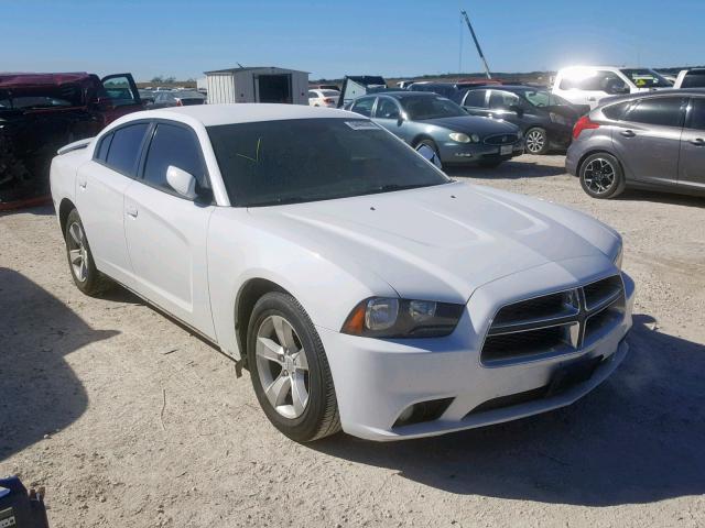 2C3CDXHG7CH303809 - 2012 DODGE CHARGER SX WHITE photo 1