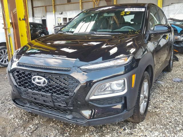 KM8K1CAA4JU179583 - 2018 HYUNDAI KONA SE BLACK photo 2