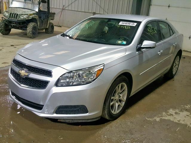 1G11C5SA3DF162800 - 2013 CHEVROLET MALIBU 1LT GRAY photo 2