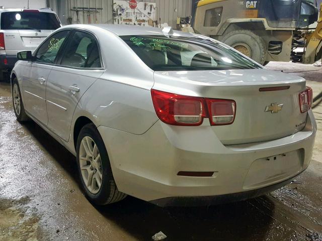 1G11C5SA3DF162800 - 2013 CHEVROLET MALIBU 1LT GRAY photo 3