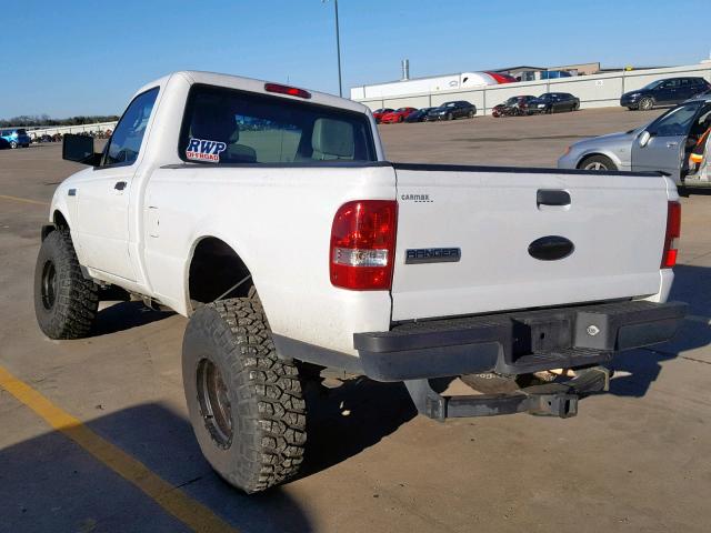 1FTKR1AD7BPB02699 - 2011 FORD RANGER WHITE photo 3