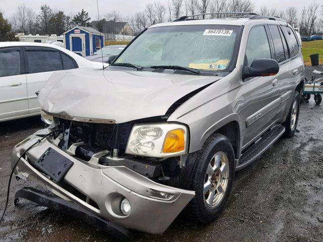 1GKDT13S132253031 - 2003 GMC ENVOY SILVER photo 2