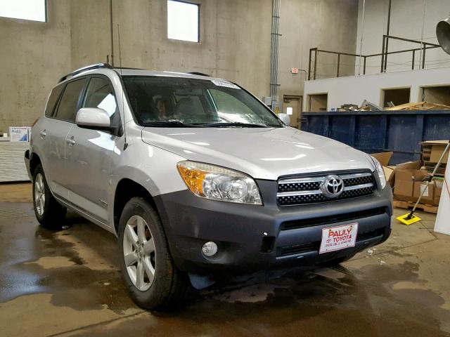 JTMBD31V365013958 - 2006 TOYOTA RAV4 LIMIT SILVER photo 1