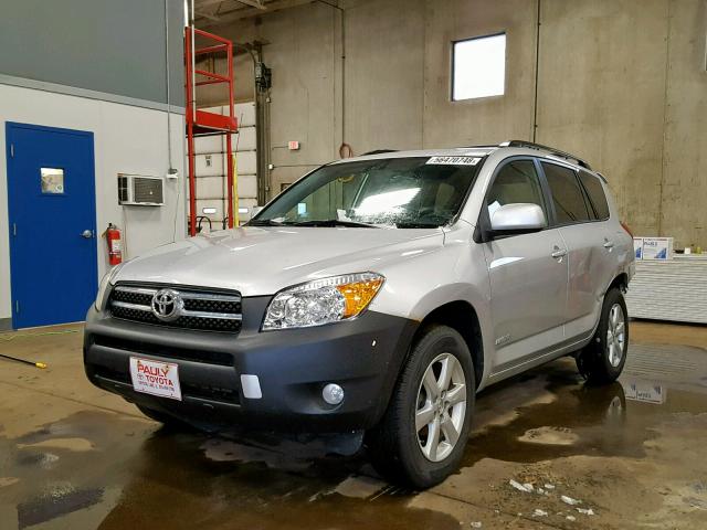 JTMBD31V365013958 - 2006 TOYOTA RAV4 LIMIT SILVER photo 2