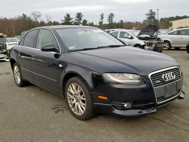 WAUDF78E26A135134 - 2006 AUDI A4 2.0T QU BLACK photo 1