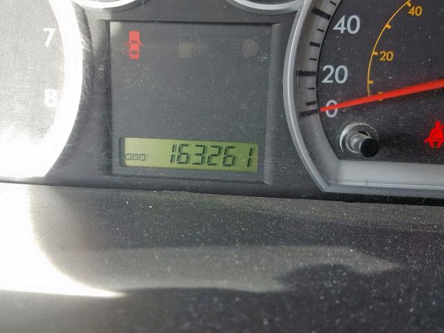 KL1TV65E69B336735 - 2009 CHEVROLET AVEO LS GRAY photo 8